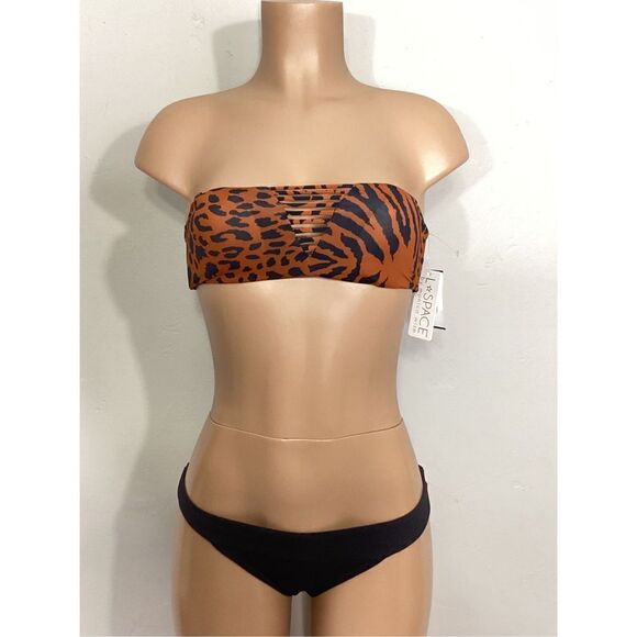 New. L*SPACE animal print bikini. Medium. MSRP $178 - Picture 2 of 9